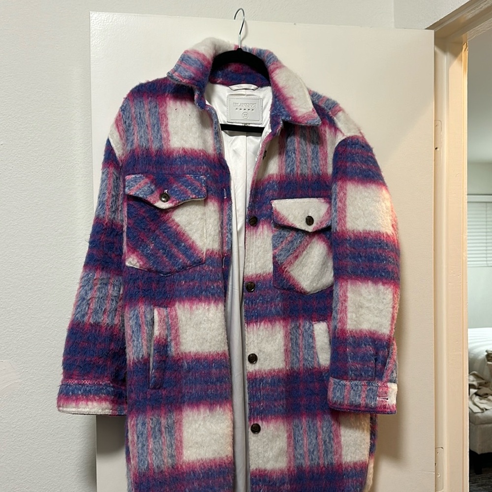 Blank NYC Flannel Jacket / Size S